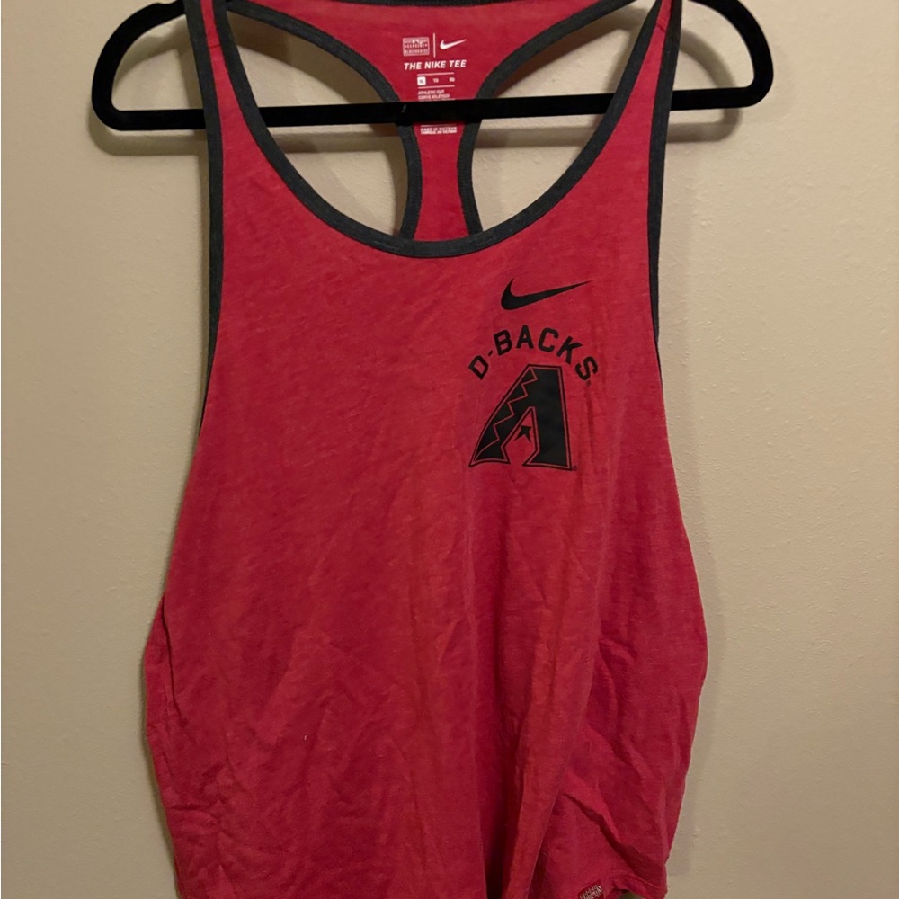 Nike Women's Red D-Backs Tank Top